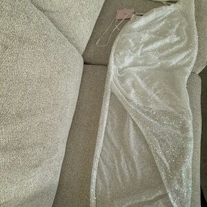 Hello Molly White Sequin Dress